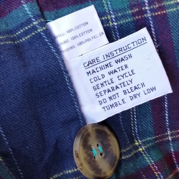 Julia Michaels Teal Vintage Cotton Twill 4 Button Coat - Picture 11 of 16